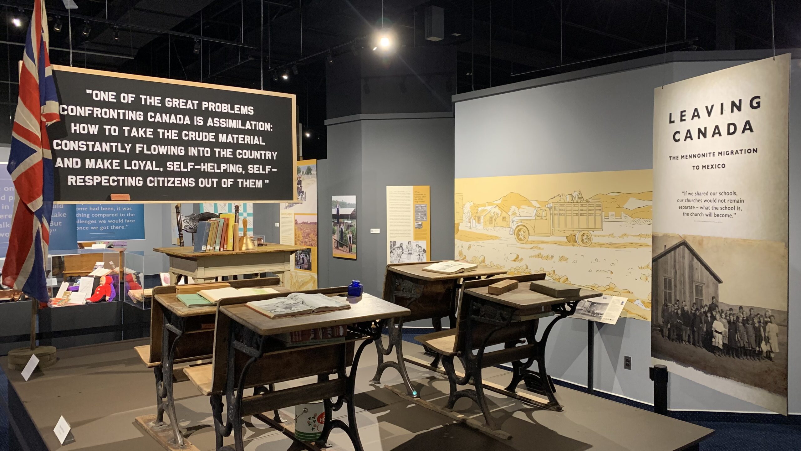 2022 Leaving Canada exhibit